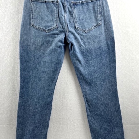Agolde Riley Long Women's High Rise Straight Jeans 33 - Picture 4 of 9